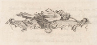 KG 01242
<br/>
Vignetten en initialen uit "Poësies diverses" door Frederik de Grote (30 bladen)
<br/>
<em>Schmidt, Georg Friedrich (1712-1775)</em>